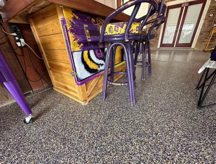 Basement concrete coating 8@2x